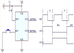 EH3810長(zhǎng)按1秒開關(guān)機(jī)芯片