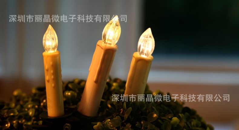紅外遙控24小時循環(huán)定時蠟燭IC芯片