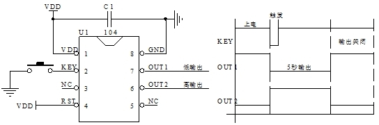 延時芯片電路